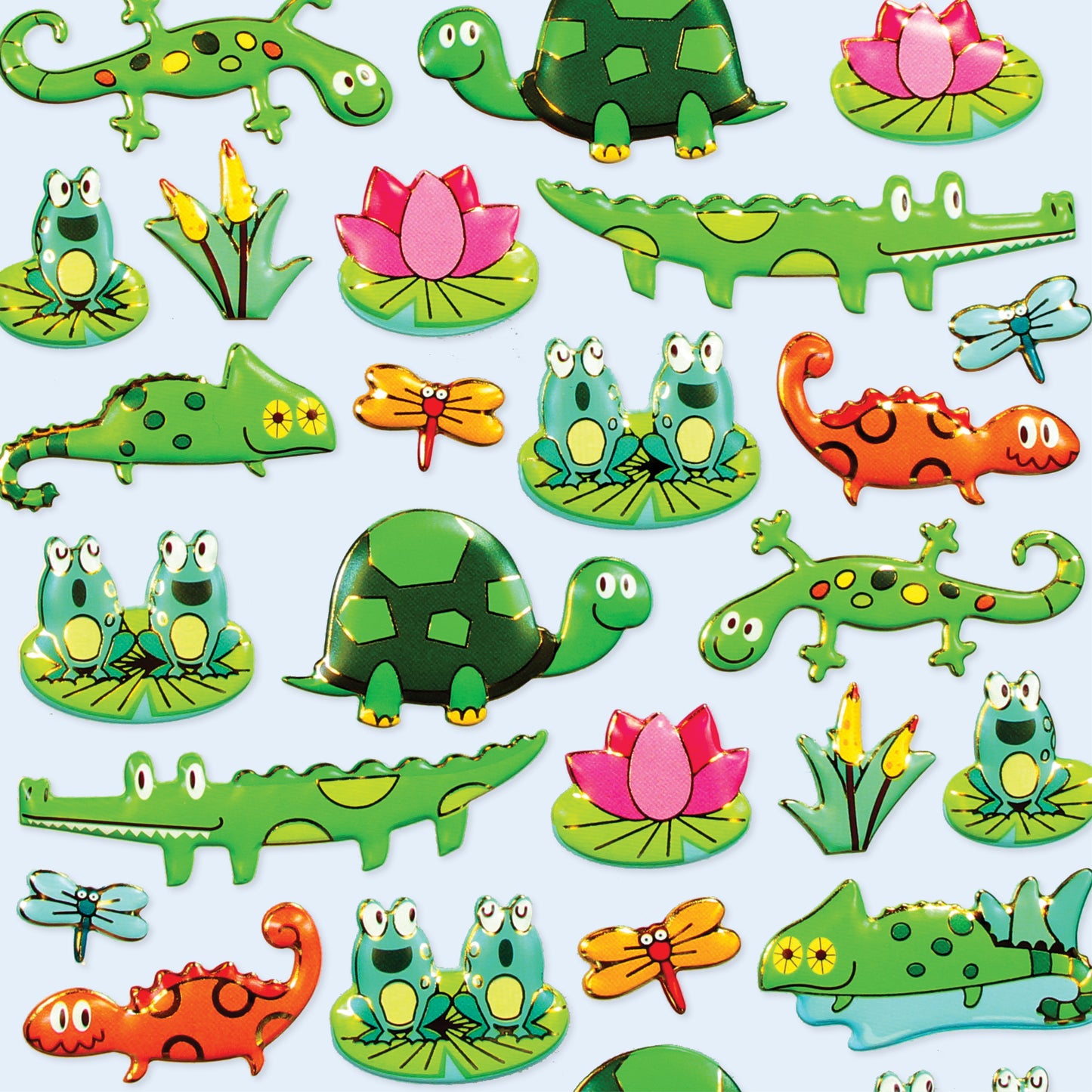 ANIMAUX DE L'ÉTANG BOURSOUFLÉS