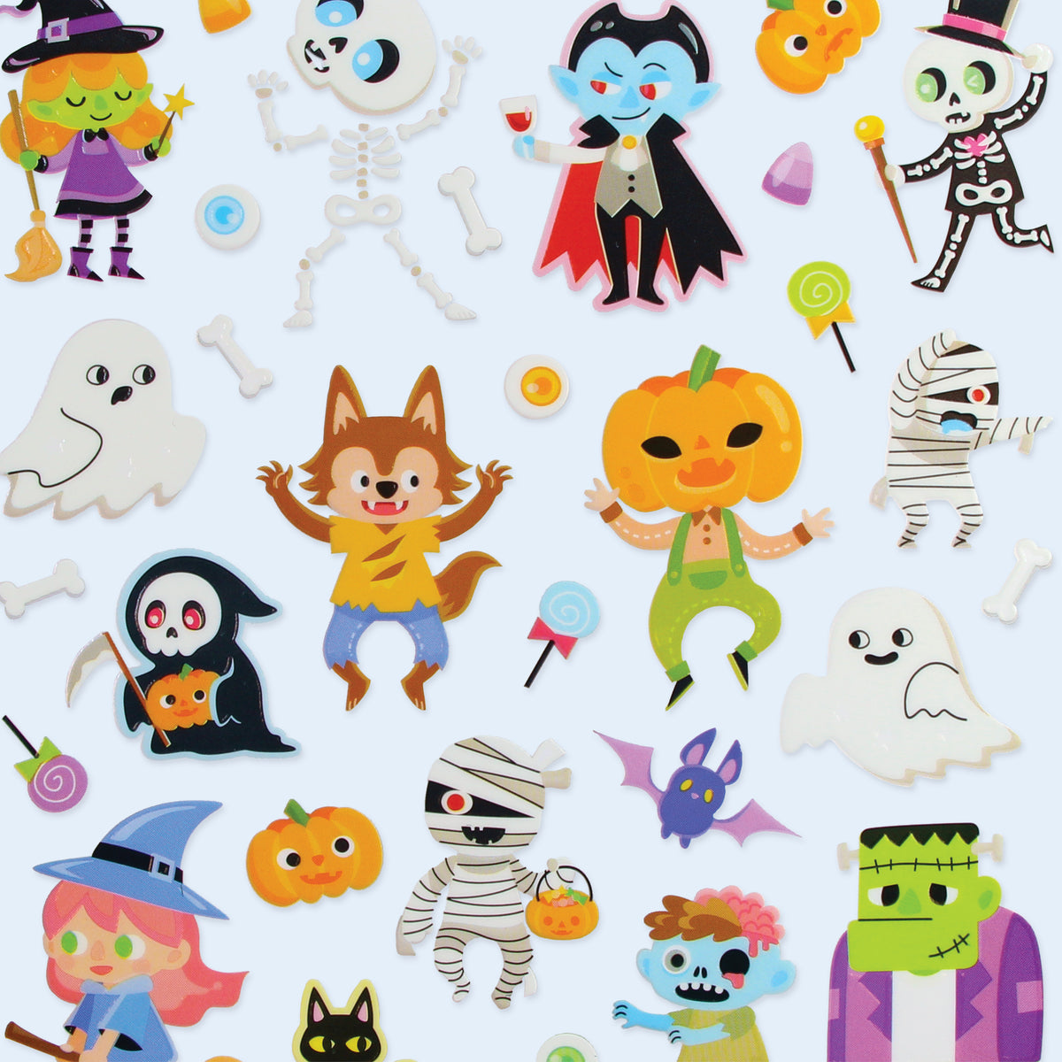 PHOSPHORESCENTS D'HALLOWEEN