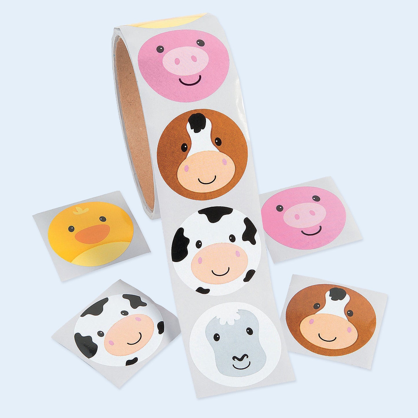 AUTOCOLLANTS ANIMAUX DE LA FERME