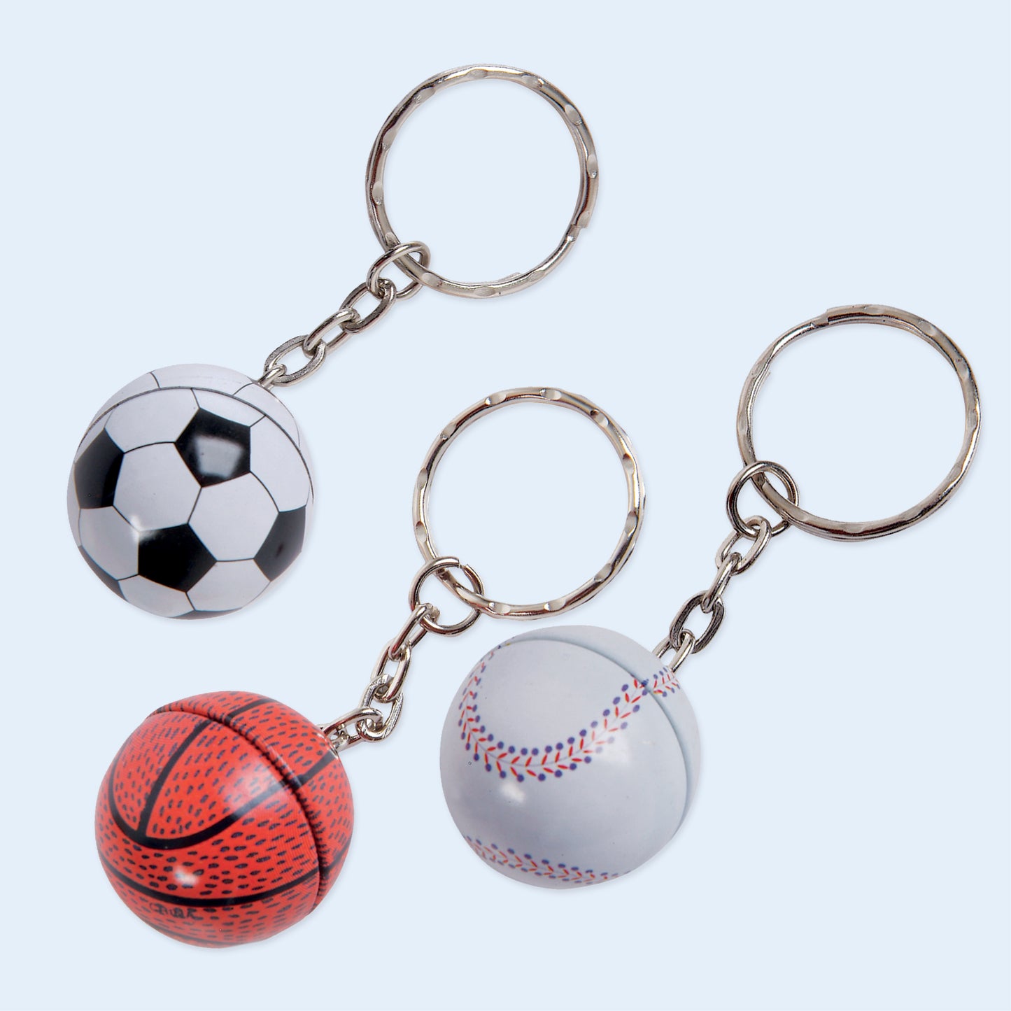 PORTE-CLÉS MÉTALLIQUES SPORT