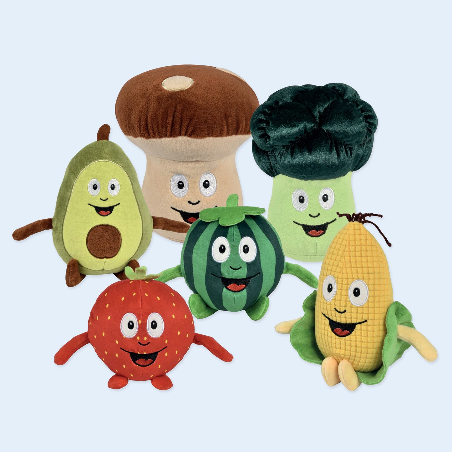 PELUCHES FRUITS ET LÉGUMES