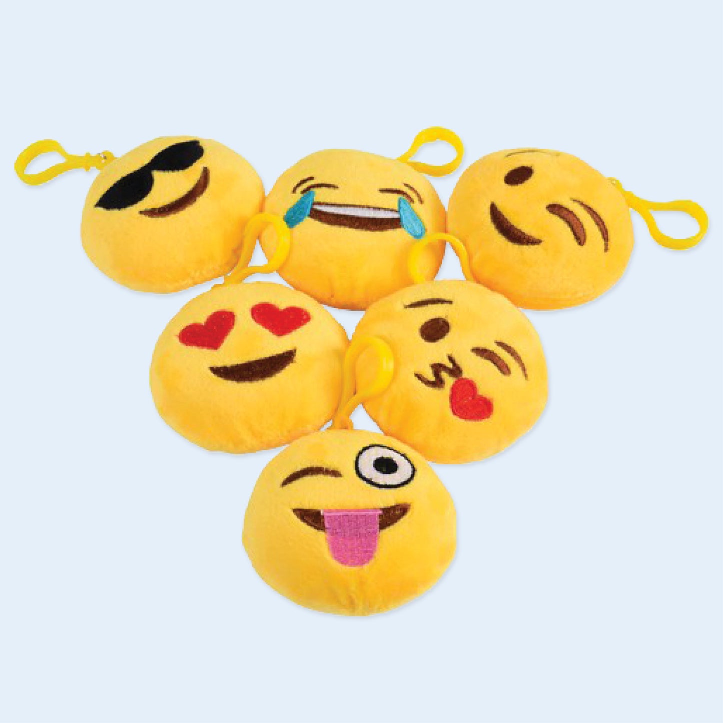 PORTE-CLÉS PELUCHES ÉMOJIS