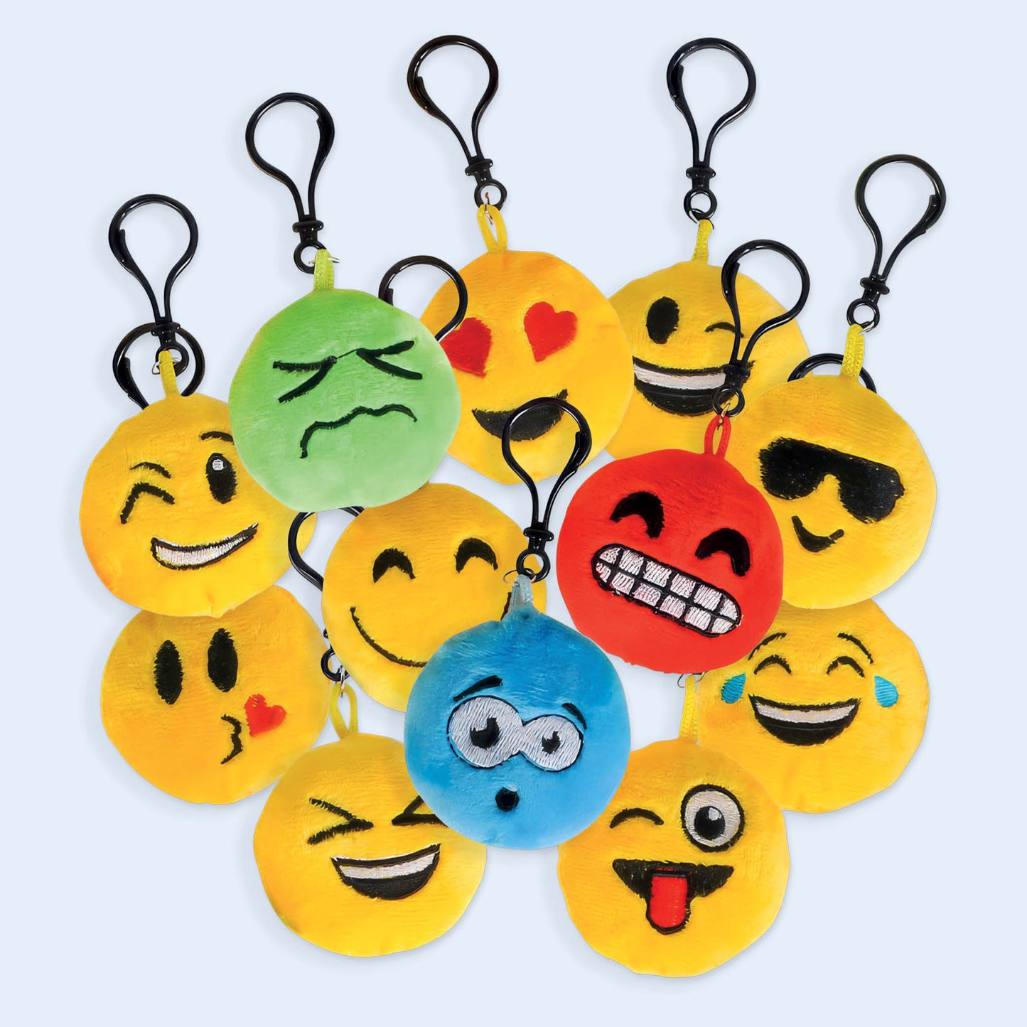 PORTE-CLÉS PELUCHES ÉMOJIS