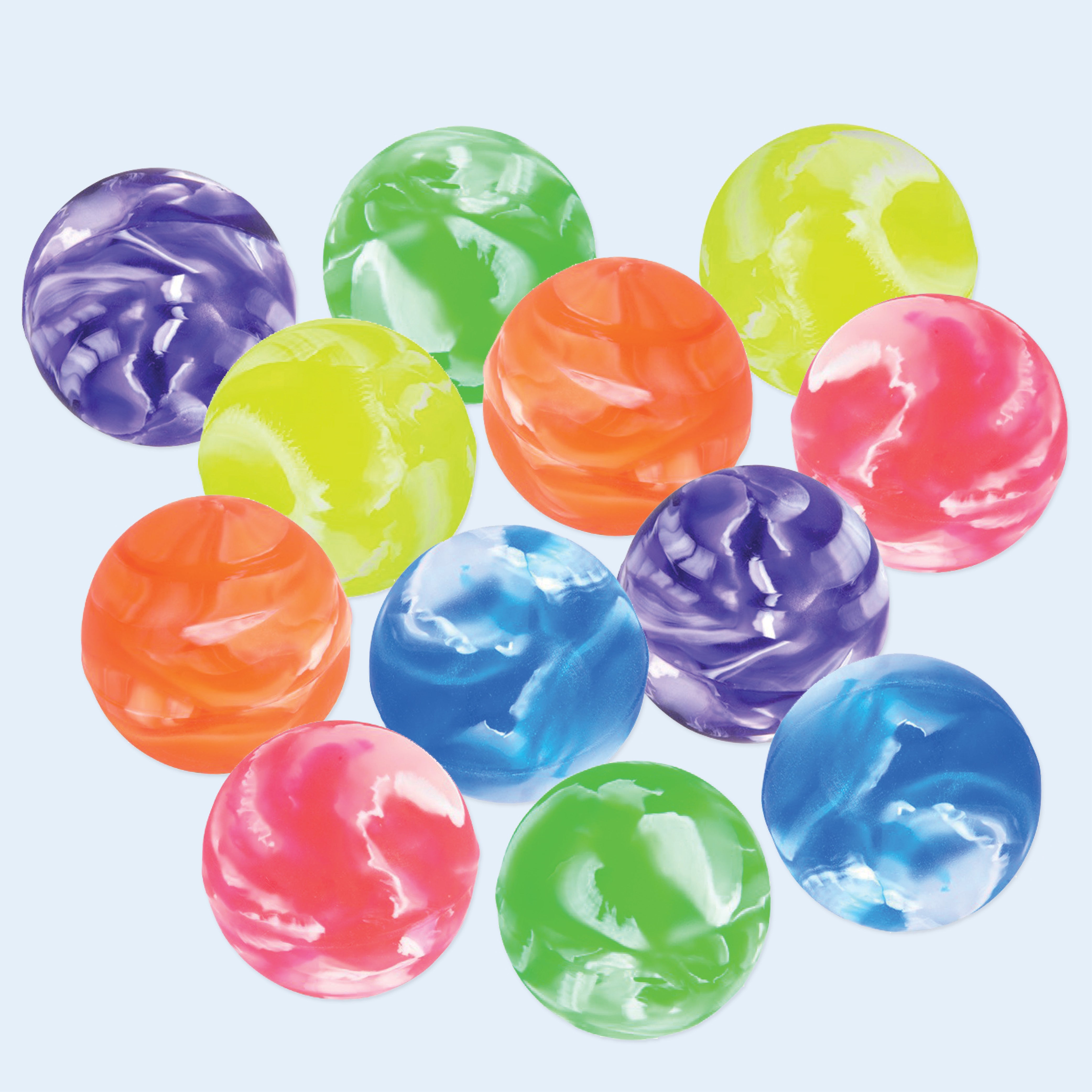 Balles Rebondissantes en Caoutchouc Vibrantes de 22 mm, Lot de 10, Rebond Élevé pour Cadeaux de Fête et Jeux pour Enfants Balles Rebondissantes en Caoutchouc Vibrantes de 22 mm, Lot de 10, Rebond Élevé pour Cadeaux de Fête et Jeux pour Enfants