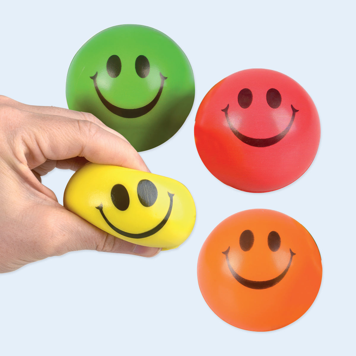 BALLES SOURIRES MULTICOLORES