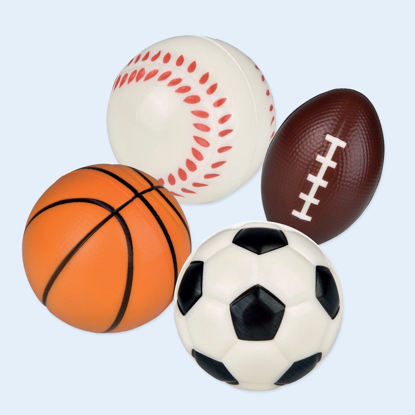 BALLES DE SPORT EN MOUSSE