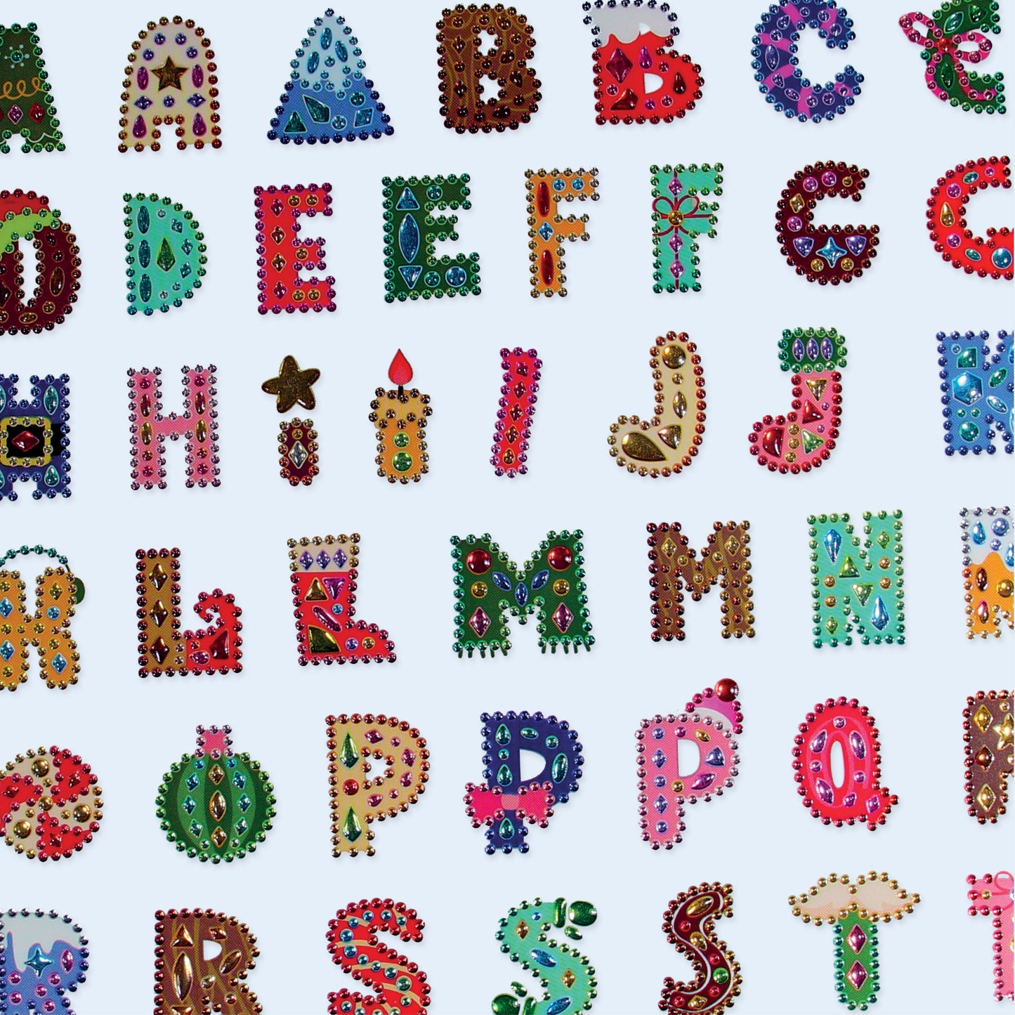 ALPHABET À PERLE DES FÊTES