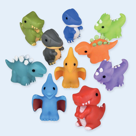 DINOSAURES EN CAOUTCHOUC